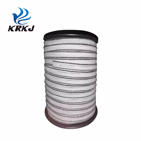 모든 유형의 가축 동물용 폴리 테이프 스테인레스 스틸 도체 전기 울타리 12mm 20mm 40mm 영국 아일랜드 1/2 인치