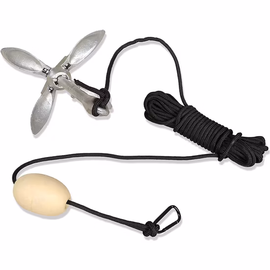 고품질 빨간색 20mm 코일 브레이드 PP 더블 로프 도크 라인